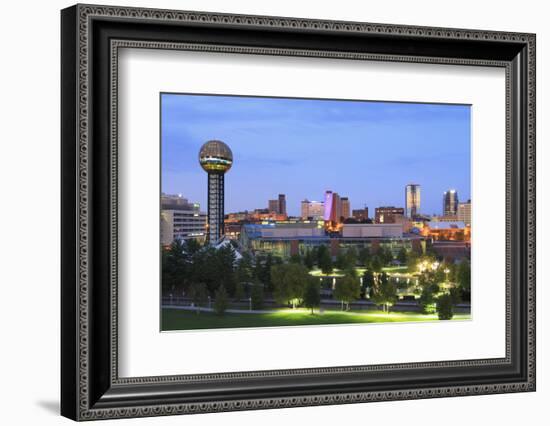 Sunsphere in World's Fair Park, Knoxville, Tennessee, United States of America, North America-Richard Cummins-Framed Photographic Print