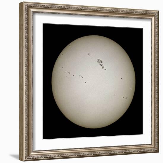 Sunspots-Eckhard Slawik-Framed Premium Photographic Print