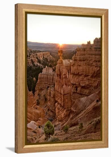 Sunstar Over Thor's Hammer-Danny Head-Framed Premier Image Canvas