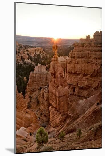 Sunstar Over Thor's Hammer-Danny Head-Mounted Photographic Print