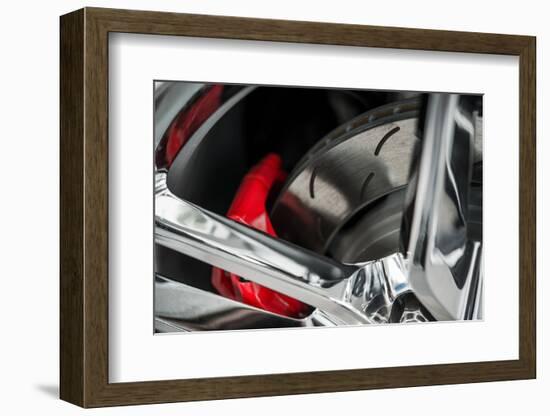 Super Car Brakes-duallogic-Framed Photographic Print