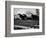 Super Chief and El Capitan Locomotives from the Santa Fe Railroad Sitting in a Rail Yard-William Vandivert-Framed Photographic Print