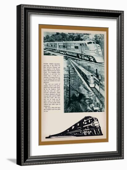 Super Chief-null-Framed Art Print