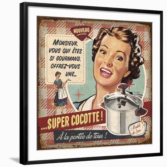 Super cocotte-Bruno Pozzo-Framed Art Print