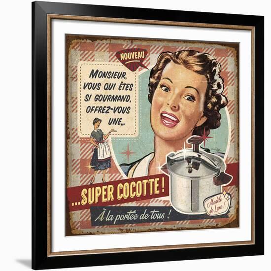 Super cocotte-Bruno Pozzo-Framed Art Print