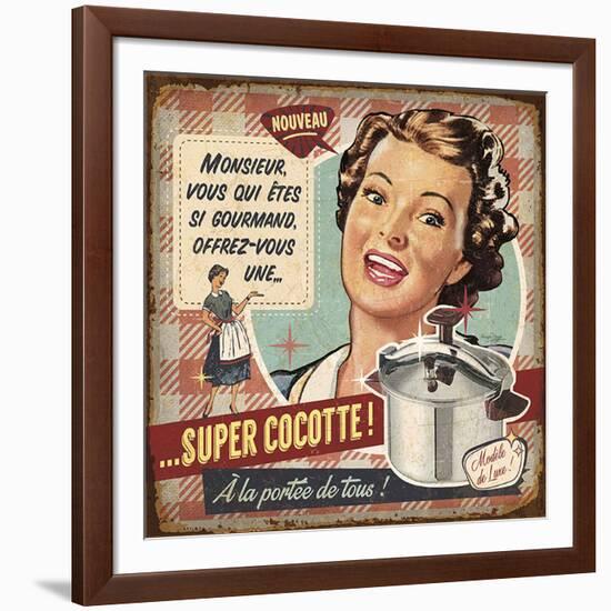 Super cocotte-Bruno Pozzo-Framed Art Print