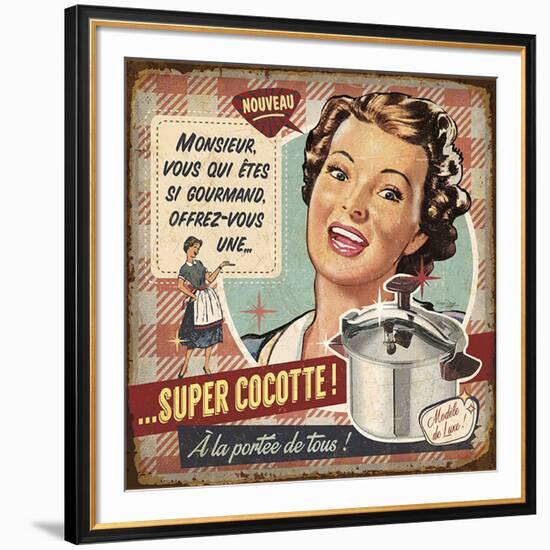 Super cocotte-Bruno Pozzo-Framed Art Print