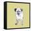 Super Cute Pug-Niya Christine-Framed Stretched Canvas