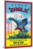 Super Eagle Extra Selected Flashlight Crackers-null-Mounted Art Print