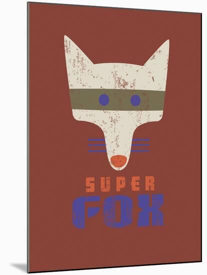 Super Fox-Sophie Ledesma-Mounted Giclee Print