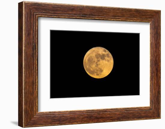 Super full moon-null-Framed Photographic Print