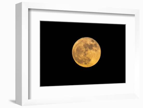 Super full moon-null-Framed Photographic Print