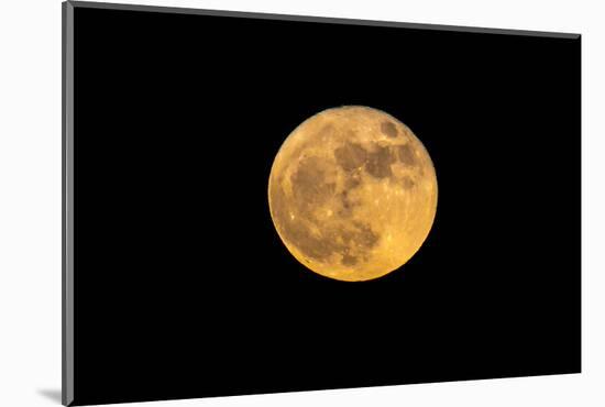 Super full moon-null-Mounted Photographic Print