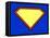 Super Hero Background-PiXXart-Framed Stretched Canvas