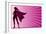 Super Heroine Background-Malchev-Framed Art Print