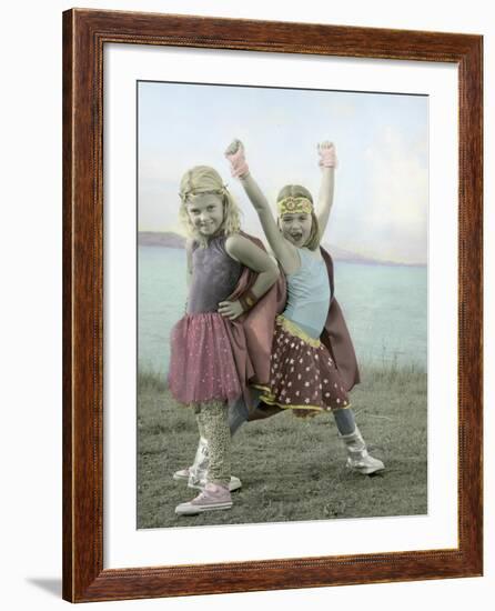 Super Heros-Gail Goodwin-Framed Giclee Print