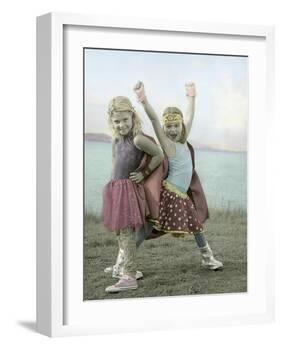 Super Heros-Gail Goodwin-Framed Giclee Print