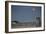 Super Moon and Lifeguard Sign Seen on Atlantic Beach on Long Island, NY-null-Framed Photo