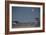 Super Moon and Lifeguard Sign Seen on Atlantic Beach on Long Island, NY-null-Framed Photo