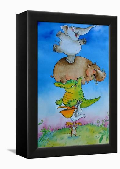 Super Mouse-Maylee Christie-Framed Premier Image Canvas