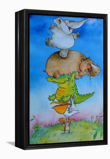 Super Mouse-Maylee Christie-Framed Premier Image Canvas