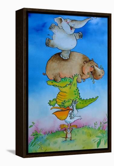 Super Mouse-Maylee Christie-Framed Premier Image Canvas