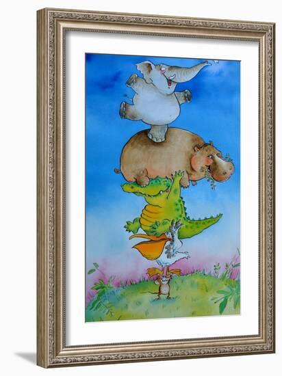 Super Mouse-Maylee Christie-Framed Giclee Print