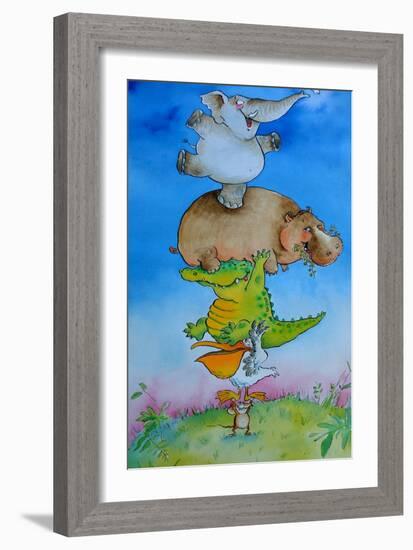 Super Mouse-Maylee Christie-Framed Giclee Print