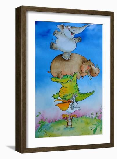 Super Mouse-Maylee Christie-Framed Giclee Print