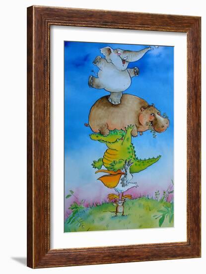 Super Mouse-Maylee Christie-Framed Giclee Print