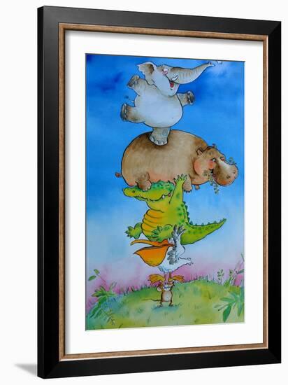 Super Mouse-Maylee Christie-Framed Giclee Print