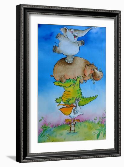 Super Mouse-Maylee Christie-Framed Giclee Print