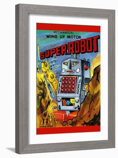 Super Robot-null-Framed Premium Giclee Print