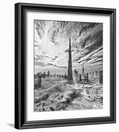 Super Skyline-Koji Tajima-Framed Giclee Print