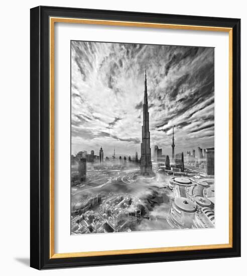 Super Skyline-Koji Tajima-Framed Giclee Print