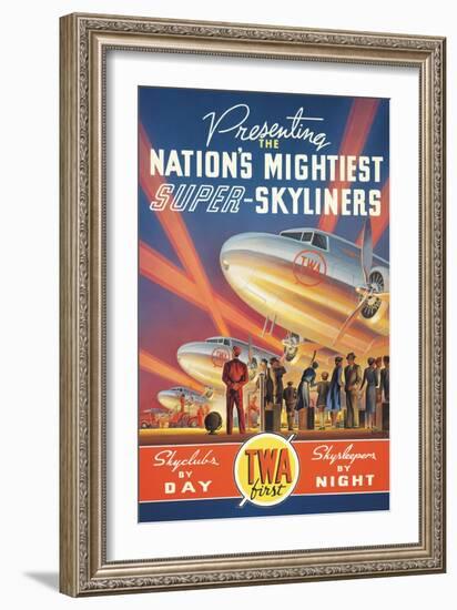 Super Skyliners-Kerne Erickson-Framed Art Print