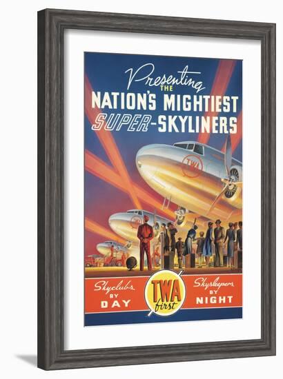 Super Skyliners-Kerne Erickson-Framed Art Print