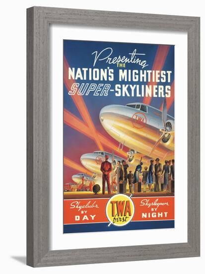 Super Skyliners-Kerne Erickson-Framed Art Print