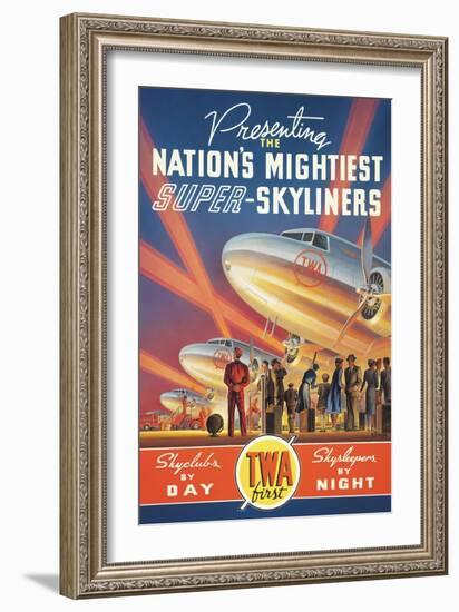 Super Skyliners-Kerne Erickson-Framed Art Print