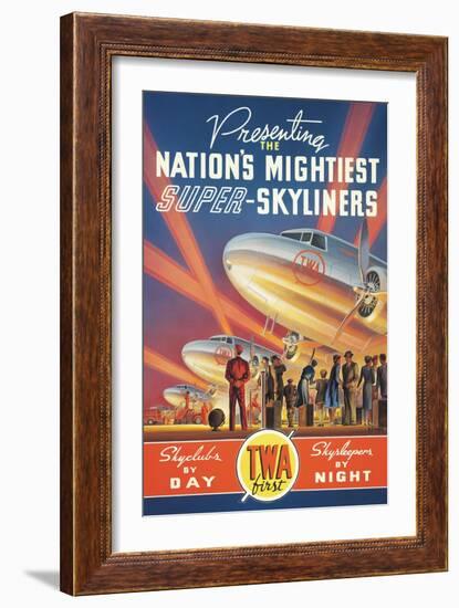 Super Skyliners-Kerne Erickson-Framed Art Print