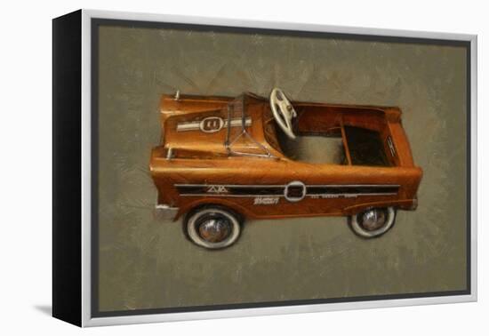 Super Sport Pedal Car-Michelle Calkins-Framed Stretched Canvas