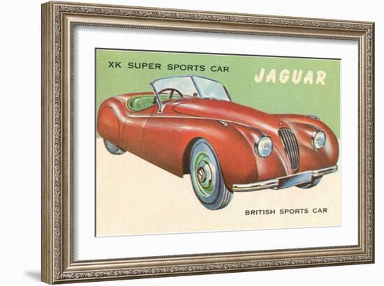 Super Sports Car-null-Framed Art Print