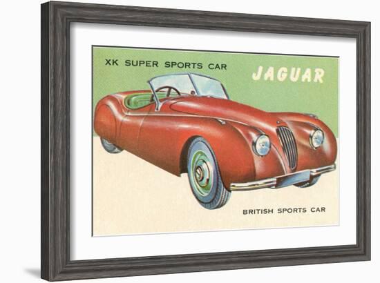 Super Sports Car-null-Framed Art Print