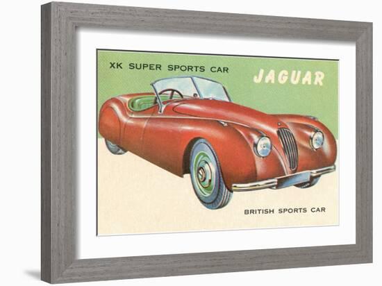 Super Sports Car-null-Framed Art Print