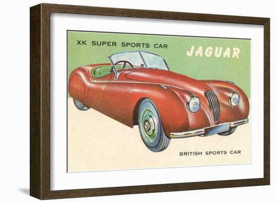 Super Sports Car-null-Framed Art Print