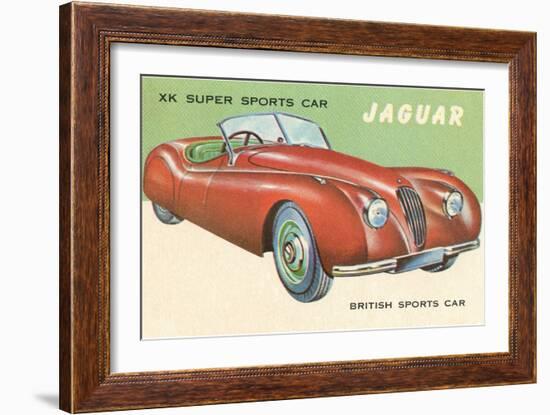 Super Sports Car-null-Framed Art Print