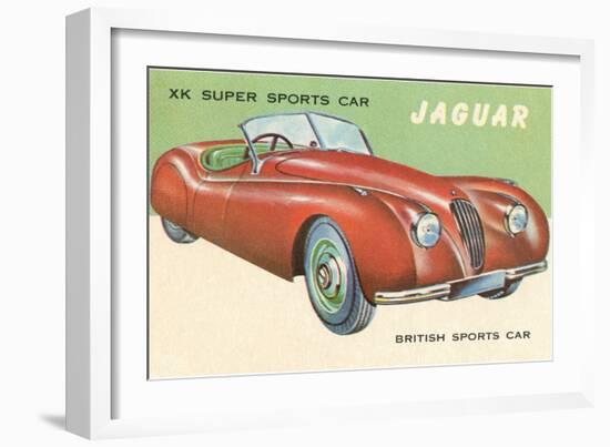 Super Sports Car-null-Framed Art Print