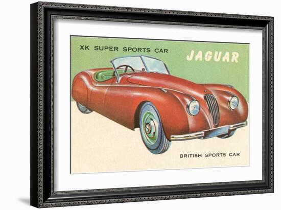 Super Sports Car-null-Framed Art Print