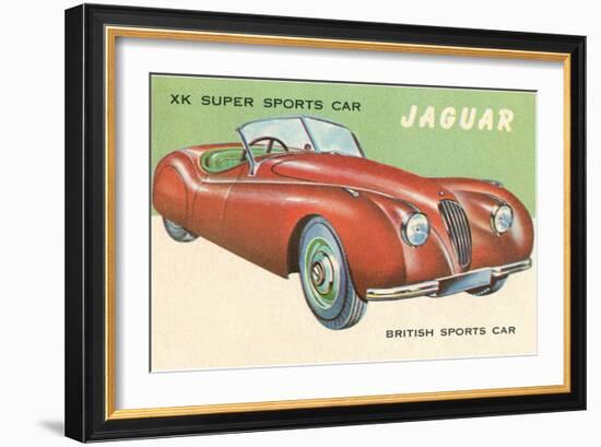 Super Sports Car-null-Framed Art Print