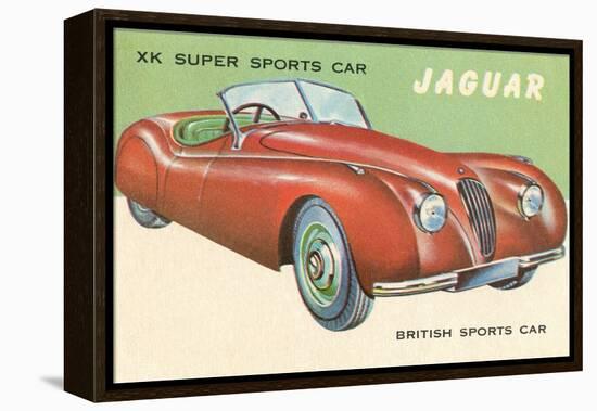 Super Sports Car-null-Framed Stretched Canvas